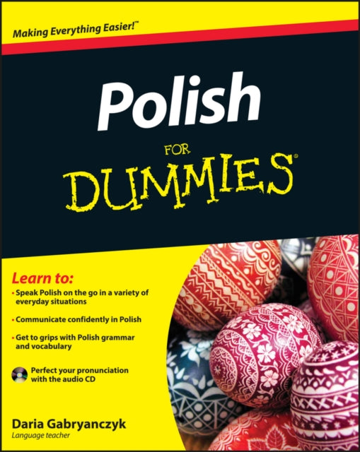 Binding: Paperback
Description: The ultimate quick and easy guide to learning Polish Polish can be a difficult language to master. It is pronounced phonetically and has several unique characters in its alphabet but with Polish For Dummies in hand you'll find yourself speaking like a local in no time.