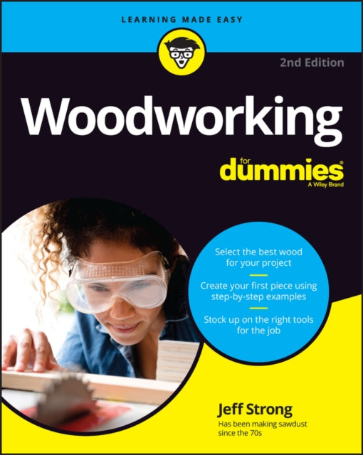 Binding: Paperback
Description: Make stunning furniture shelves and more with this easy guide Woodworking For Dummies gives aspiring woodworkers step - by - step instructions for creating successful woodworking projects. Set your sights on creating beautiful wooden pieces with your own two hands.