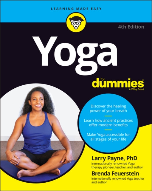 Binding: Paperback
Description: Stretch strengthen and start your yoga journey with this approachable guide Yoga For Dummies teaches beginners the fundamentals of Yoga correct posture breathing techniques meditation practices and beyond.