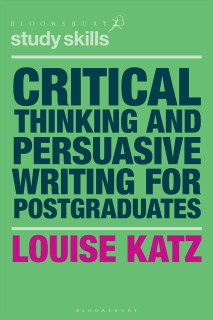 Binding: Paperback
Description: This hands - on guide to advanced critical analysis and argumentation will help readers to communicate in way that is orderly rigorously supported persuasive and clear.