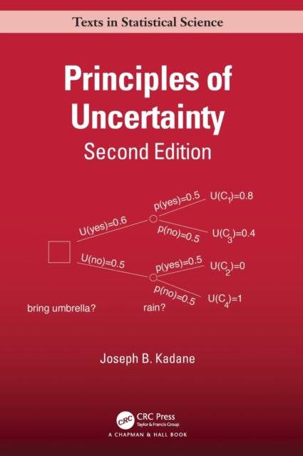 Binding: Hardcover
Description: Praise for the first edition: Principles of Uncertainty is a profound and mesmerising book on the foundations and principles of subjectivist or behaviouristic Bayesian analysis. the book is a pleasure to read.