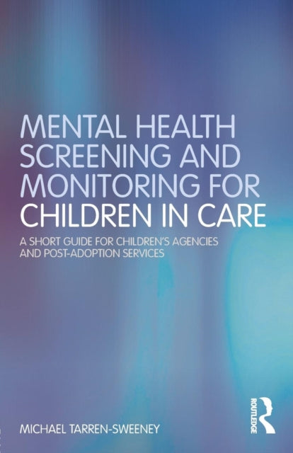 Binding: Paperback
Description: Mental Health Screening and Monitoring for Children in Care provides a concise step - by - step guide for children's agencies on how to carry out mental health screening and monitoring for children and adolescents growing up in alternative care.