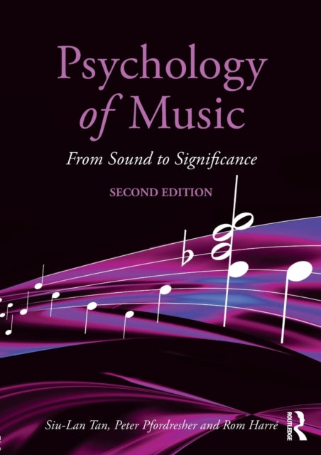 Binding: Paperback
Description: In Psychology of Music: From Sound to Significance (2 nd edition) the authors consider music on a broad scale from its beginning as an acoustical signal to its different manifestations across cultures.