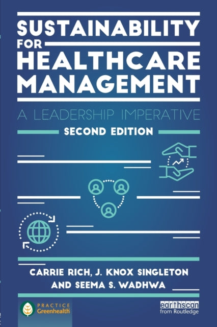 Binding: Paperback
Description: Sustainability is not unique to health yet sustainability is a unique vehicle for promoting healthy values. This book challenges healthcare leaders to think through the implications of our decisions from fiscal societal and environmental perspectives.