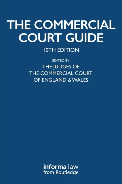 Binding: Paperback
Description: Available for the first time in one easy - to - read printed volume The Commercial Court Guide contains all materials needed when appearing in the Commercial Court or the Admiralty Court. Compiled by an eminent team of judges it is an indispensable tool for users of those courts.