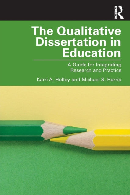 Binding: Paperback
Description: The Qualitative Dissertation in Education focuses on the experiences of students pursuing a doctorate in education and writing a qualitative dissertation.