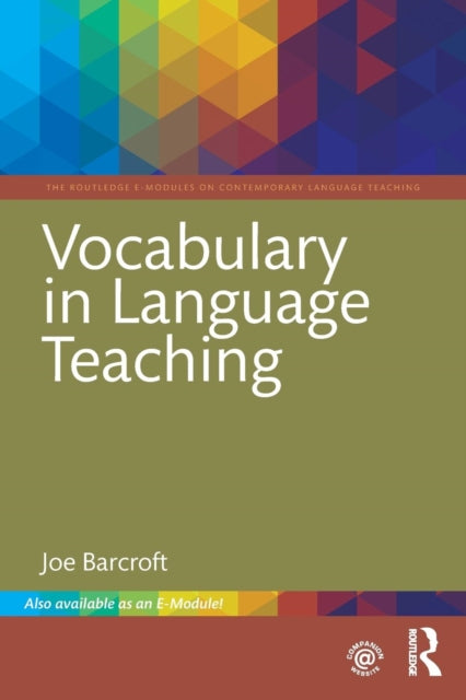 Binding: Paperback
Description: This module focuses on the pivotal role of vocabulary in language acquisition communication and instruction. It first reviews the nature of vocabulary knowledge the mental lexicon and different contexts of vocabulary learning.