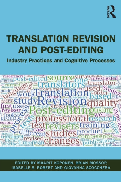 Binding: Paperback
Description: Translation Revision and Post - editing looks at the apparently dissolving boundary between correcting translations generated by human brains and those generated by machines.