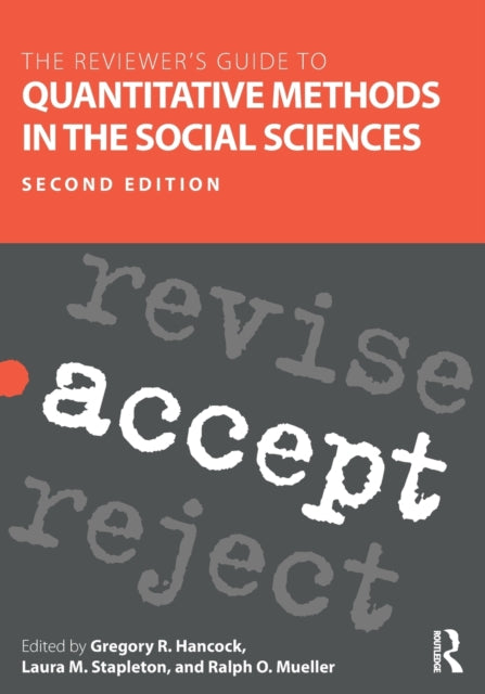 Binding: Paperback
Description: The Reviewer's Guide to Quantitative Methods in the Social Sciences provides evaluators of research manuscripts and proposals in the social and behavioral sciences with the resources they need to read understand and assess quantitative work.