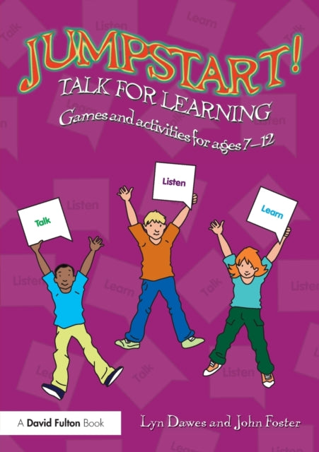 Binding: Paperback
Description: Jumpstart! Talk for Learning presents a collection of multi - sensory games and activities that will jumpstart children's use of effective talk in the classroom. This book offers practical and engaging ideas ranging from brief games to extended lesson suggestions.