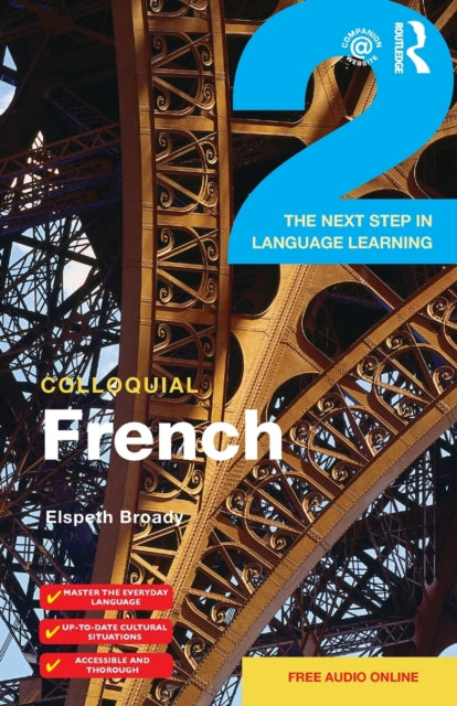 Binding: Paperback
Description: Colloquial French 2 is designed to help those involved in self - study and structured to give you the opportunity to listen to and read lots of modern everyday French.