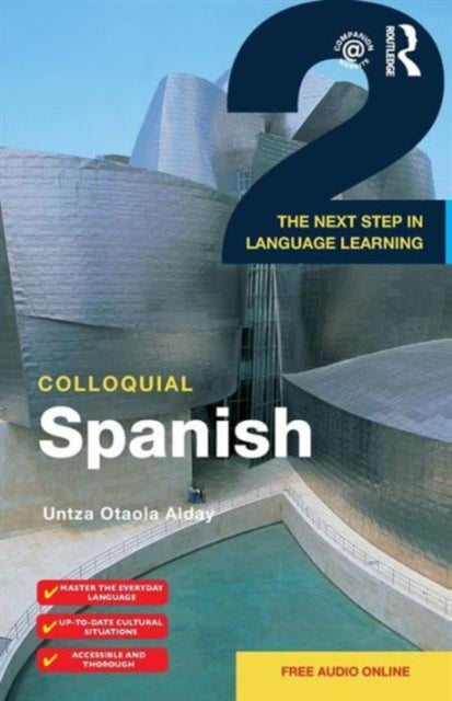 Binding: Paperback
Description: Do you know Spanish already and want to go a stage further? If you're planning a visit to Spain need to brush up your Spanish for work or are simply doing a course Colloquial Spanish 2 is the ideal way to refresh your knowledge of the language and to extend your skills.