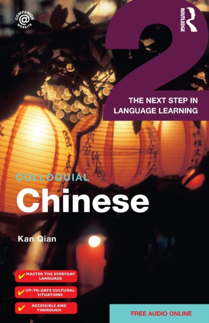 Binding: Paperback
Description: Colloquial Chinese 2 is designed for those who already have some knowledge of Chinese. It is ideal for refreshing and extending your grasp of Chinese grammar and vocabulary either in preparation for travel or work.