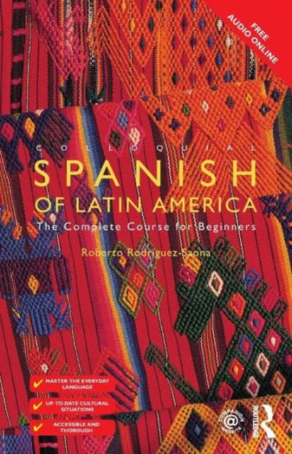 Binding: Paperback
Description: Colloquial Spanish of Latin America: The Complete Course for Beginners has been carefully developed by an experienced teacher to provide a step - by - step course to Latin American Spanish as it is written and spoken today.
