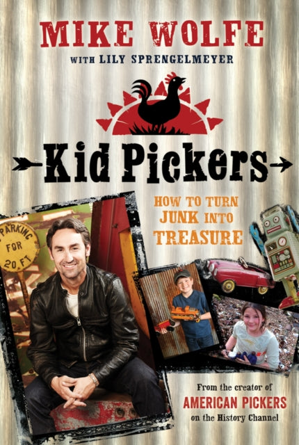 Binding: Paperback
Description: The star of the hit television show American Pickers shares his love of treasure - hunting with kids. Mike Wolfe's love for "picking" started with old bikes cigar boxes and other collectibles people may have called "junk.