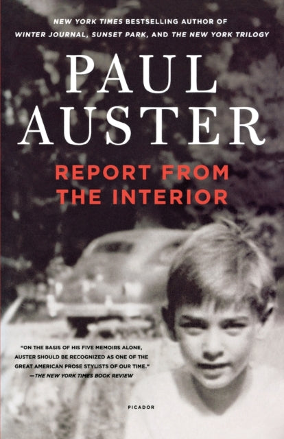 Binding: Paperback
Description: Having recalled his life through the story of his physical self in Winter Journal internationally acclaimed novelist Paul Auster remembers the experience of his development from within through the encounters of his interior self with the outer world in Report from the Interior.