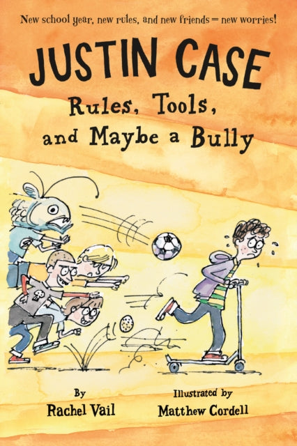 Binding: Paperback
Description: Justin Case made it through third grade and summer camp in the previous two books.