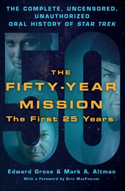 Binding: Hardcover
Description: The Fifty - Year Mission is a oral history of five decades of Star Trek told by the people who were there.