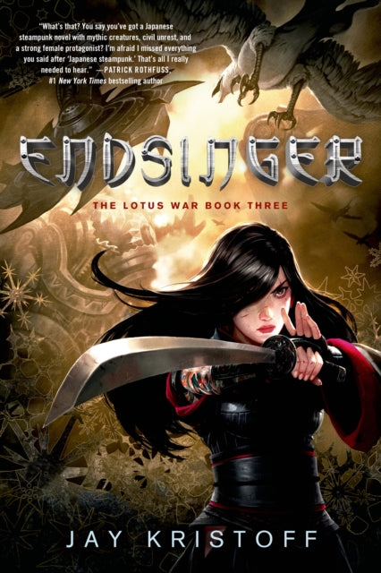 Binding: Paperback
Description: The stunning conclusion to the critically acclaimed Lotus War series that began with Stormdancer featuring unforgettable heroine Yukiko and an extraordinary Japanese dystopian steampunk world
Title: Endsinger The Lotus War Book Three
Author(s): Kristoff Jay
Publisher: St.