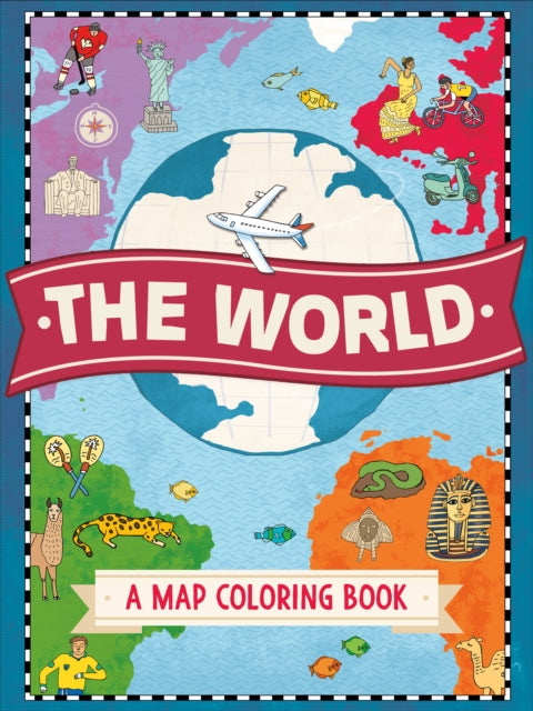 Binding: Paperback
Description: Illustrator Natalie Hughes invites you to travel the globe and add your own artistic touch to places near and dear as well as far and wide in The World: A Map Coloring Book.