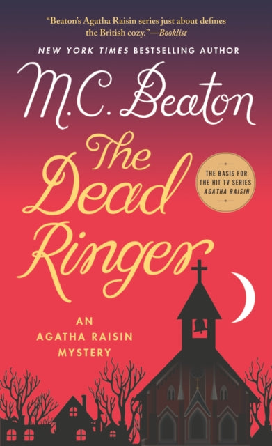 Binding: Paperback
Description: New York Times bestseller M. C. Beaton's cranky crafty Agatha Raisin now the star of a hit T. V. show is back on the case again in The Dead Ringer. The idyllic Cotswolds village of Thirk Magna is best known for the medieval church of St.