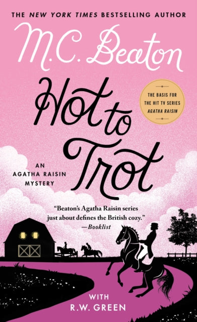 Binding: Paperback
Description: Beloved New York Times bestseller M. C. Beaton's cranky crafty Agatha Raisin now the star of a hit T. V. show is back on the case again in Hot to Trot.