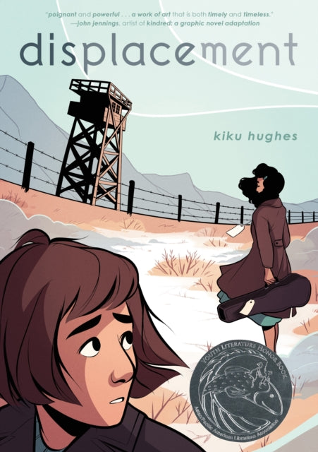 Binding: Paperback
Description: A teenager is pulled back in time to witness her grandmother's experiences in World War II - era Japanese internment camps in Displacement a historical graphic novel from Kiku Hughes.