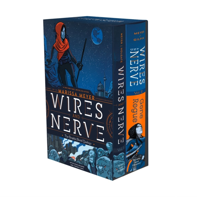 Binding: Collectible And Gift Editions
Description: Wires and Nerve: The Graphic Novel Duology Boxed Set collects the paperback editions of #1 New York Times - bestselling author Marissa Meyer's graphic novels Wires and Nerve and Wires and Nerve Volume 2: Gone Rogue.