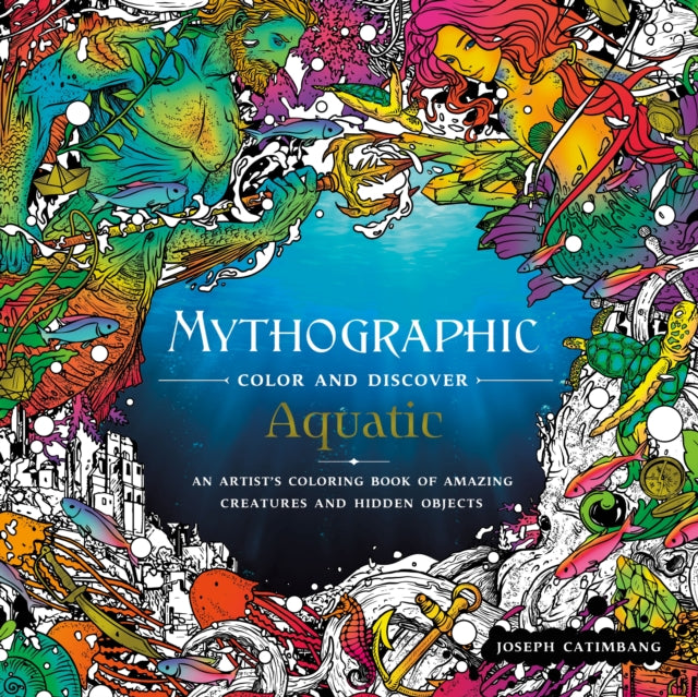 Binding: Paperback
Description: Mythographic goes under the sea in this brand - new coloring book Dive deep beneath the surface of your imagination.
