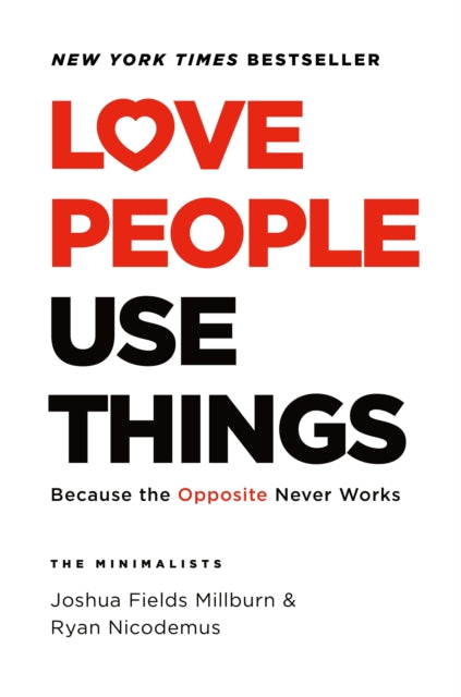 Binding: Hardcover
Description: ** THE Instant NEW YORK Times Bestseller**" The Minimalists show you how to disconnect from our conditioned material state and reconnect to our true essence: love people and use things. This is not a book about how to live with less but about how to live more deeply and more fully.