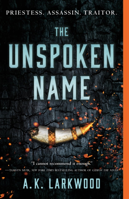 Binding: Paperback
Description: A. K. Larkwood's The Unspoken Name is a stunning debut fantasy about a young priestess sentenced to die who at the last minute escapes her fate; only to become an assassin for the wizard who saved her.