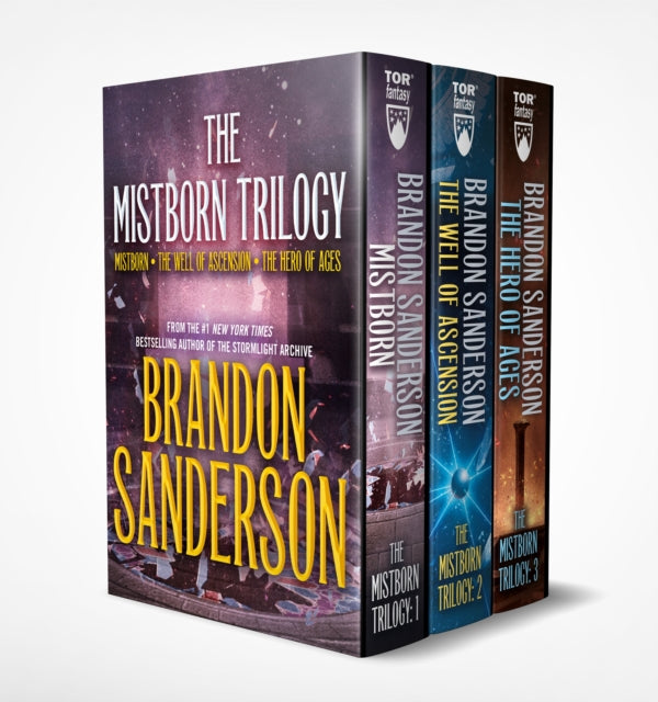 Binding: Collectible And Gift Editions
Description: From #1 bestselling author Brandon Sanderson comes the beautifully designed Mistborn Boxed Set I collecting his thrilling trilogy. Mistborn: For a thousand years the ash has fallen and no flowers have bloomed.