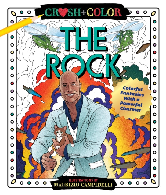 Binding: Paperback
Description: Crush - worthy art to color! Dwayne The Rock Johnson is here for you. On the pages of Crush and Color: The Rock you will find smoldering fantasies and charming daydreams of Hollywood's dauntless sweetheart.