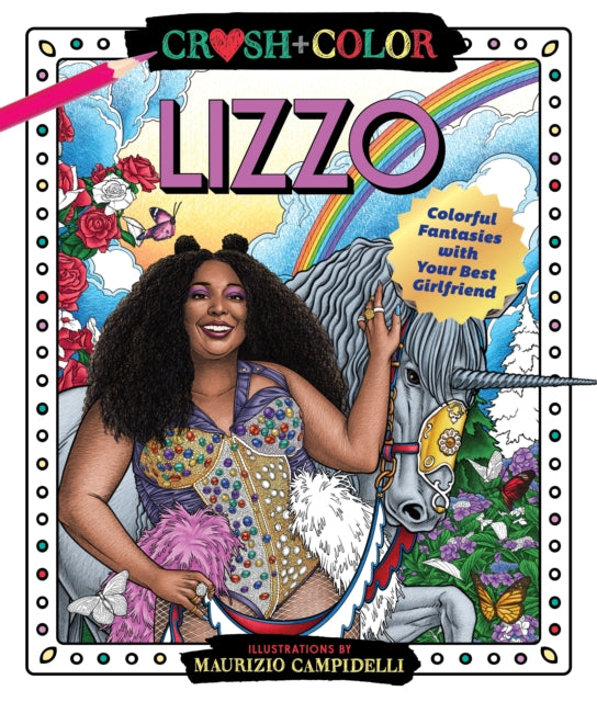 Binding: Paperback
Description: Crush - worthy art to color! Lizzo loves you and now she is your best girlfriend! On the pages of Crush and Color: Lizzo you get 100 percent of that bright - as - hell star in an array of colorable fantasies.