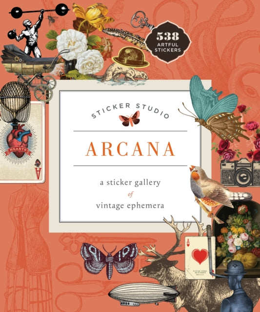 Binding: Hardcover
Description: Enter a world of antique curiosities through 600+ stickers! Whether you re an artist decorator or sticker collector Sticker Studio: Arcana will immerse you in creativity and place more than 600 gorgeous full - color vintage stickers in your hands.