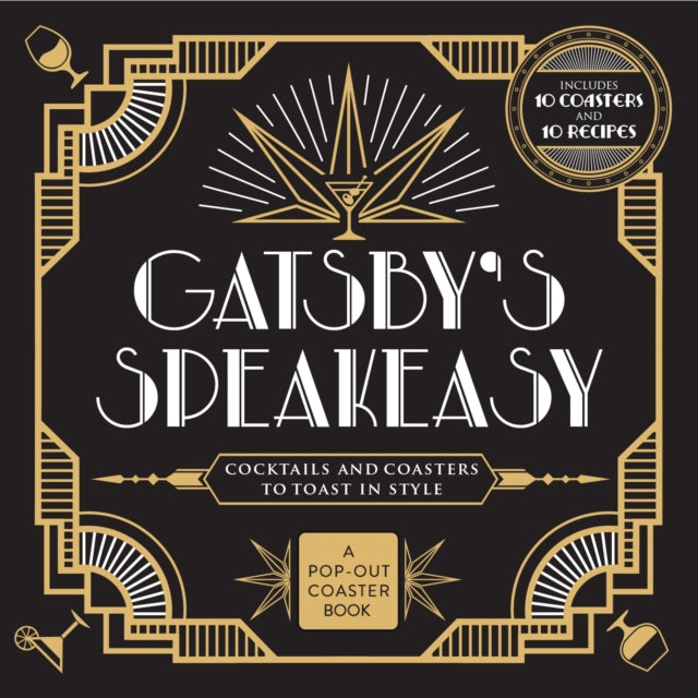 Binding: Special Bindings
Description: Raise a glass to a very Gatsby affair! Bring a little of East Egg to your next party. Gatsby's Speakeasy is a book of ten pop - out coasters and cocktail recipes inspired by F. Scott Fitzgerald's literary masterpiece The Great Gatsby.