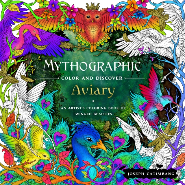 Binding: Paperback
Description: Enter a mesmerizing skyscape of soaring beauties and boundless mystery Let creative illusions take flight. Mythographic Color and Discover: Aviary is a gravity - defying adventure through dreamlike art in wondrous detail.
