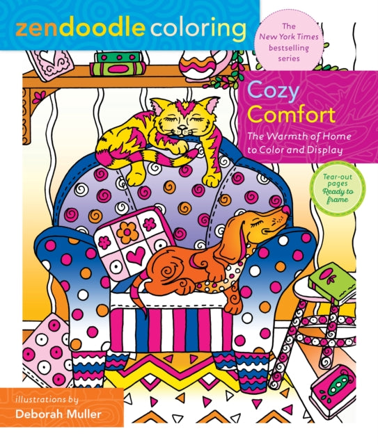 Muller Deborah - Zendoodle Coloring: Cozy Comfort The Warmth Of Home To Color And Display - Paperback