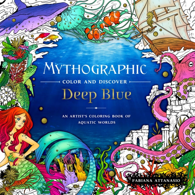 Binding: Paperback
Description: Dive into a majestic exploration of the deep blue sea Discover the mind - bending underwater dominion of Mythographic Color and Discover: Deep Blue.