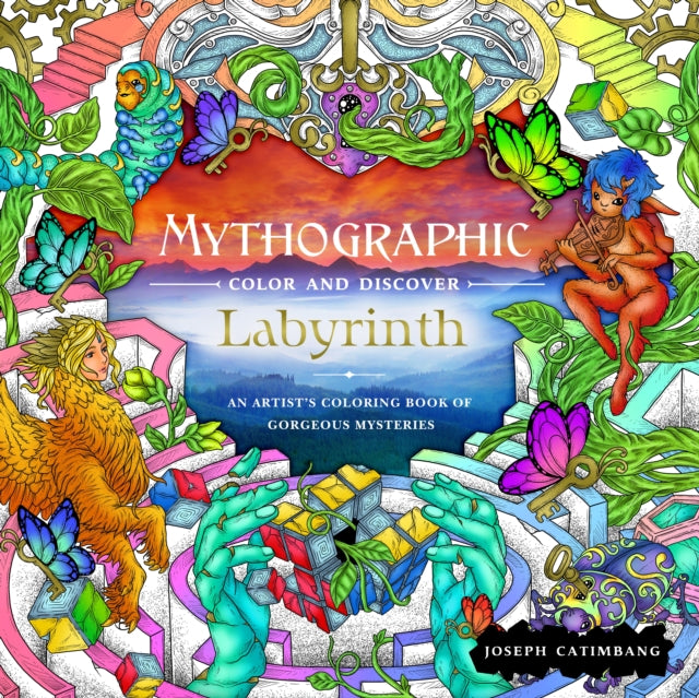 Binding: Paperback
Description: Unravel the mesmerizing mysteries of surreal dreamworlds! Discover hidden chambers of beauty and endless imagination. Mythographic Color and Discover: Labyrinth is an inspired journey through spectacular enigmas and enthralling mazes in staggering detail.