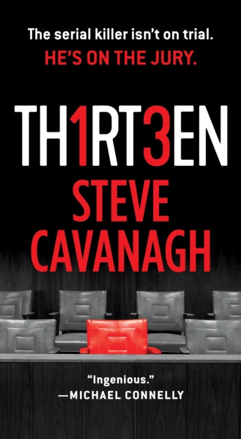 Binding: Paperback
Description: In Thirteen the third novel in international bestselling author Steve Cavanagh's Eddie Flynn series a juror sows reasonable doubt to ensure an innocent man is found guilty. If you can't beat the system be the system." A knockout.