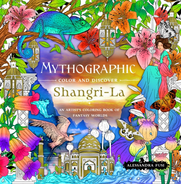 Binding: Paperback
Description: Discover boundless inspiration and unseen paradises Find yourself on a transfixing coloring exploration of endless beauty and stunning grandeur. Mythographic Color and Discover: Shangri - La is an enthralling glimpse into unraveling mysteries captured in magnificent detail.