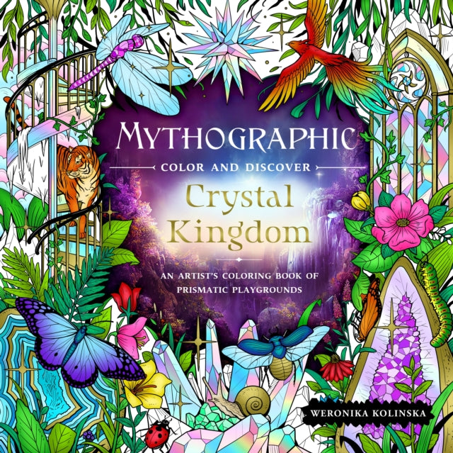 Binding: Paperback
Description: A glittering realm of crystalline mysteries awaits Let prismatic splendor light the way to surreal dreamscapes. Mythographic Color and Discover: Crystal Kingdom is a sparkling passage from the mundane to the mesmerizing in immersive detail.