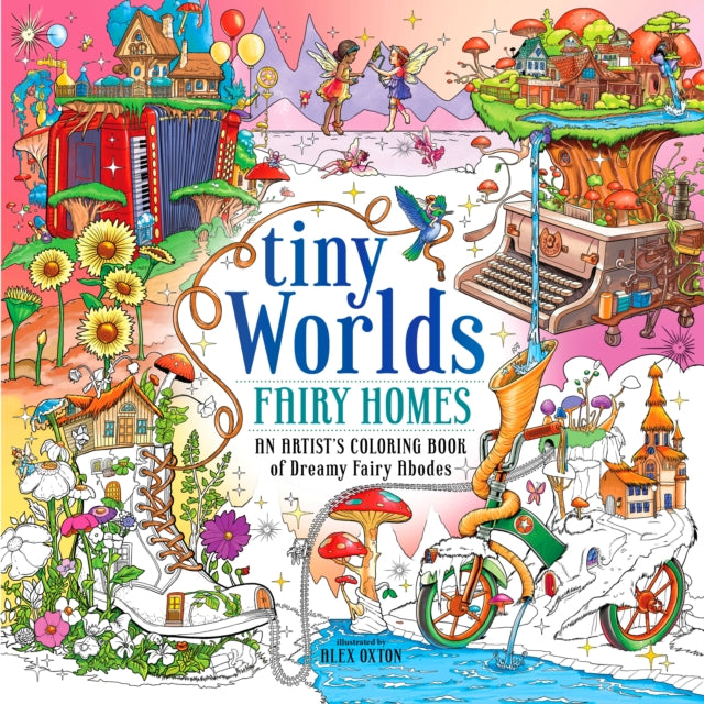 Binding: Paperback
Description: Color a magical land of enchanted fairy dwellings! Tiny Worlds: Fairy Homes offers a peek at the charming cottages and pint - size villages of pixies elves and fairies.