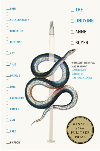 Binding: Paperback
Description: Winner OF THE 2020 Pulitzer Prize IN General Nonfiction" The Undying is a startling urgent intervention in our discourses about sickness and health art and science language and literature and mortality and death.