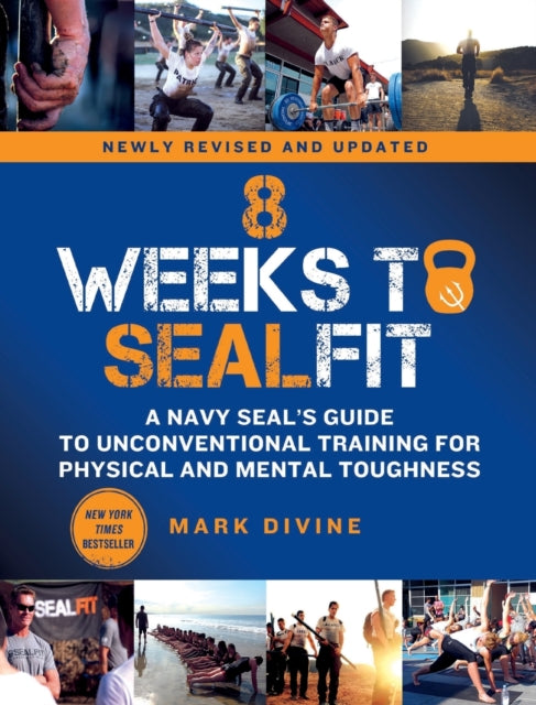 Binding: Paperback
Description: From the New York Times bestselling author Mark Divine comes the newly revised and updated 8 Weeks to Sealfit Sealfit (tm) was developed by retired Navy SEAL Commander Mark Divine for the unique and specialized needs of professionals seeking to reach their fullest potential.