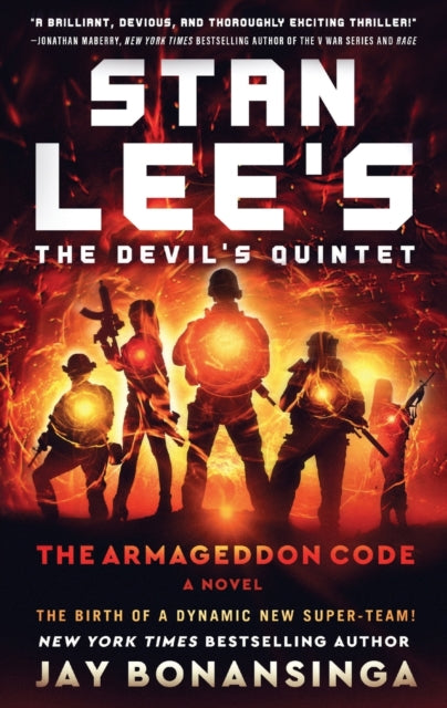 Binding: Paperback
Description: Stan Lee the world - famous architect of the Marvel Universe teams up with New York Times bestselling author Jay Bonansinga to unleash a bold new superhero series on the world in Stan Lee's The Devil's Quintet: The Armageddon Code.