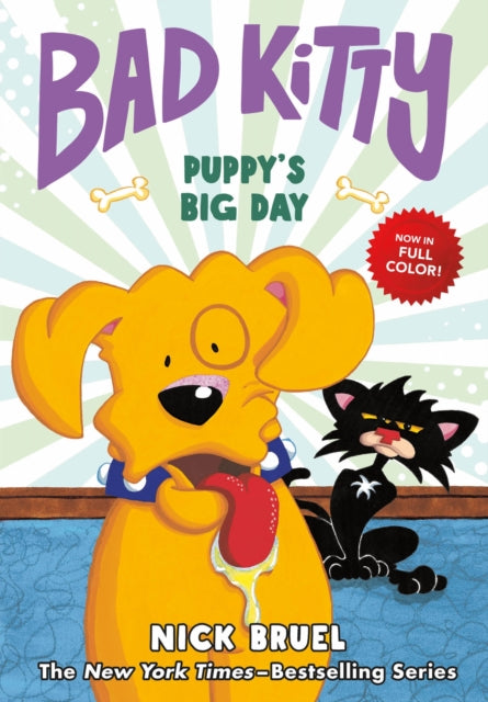 Binding: Hardcover
Description: Bad Kitty faces her toughest challenge yet in this full color graphic novel in Nick Bruel's New York Times bestselling series. Kitty's in a bad mood a very bad mood. And Puppy is not helping. Enter Uncle Murray who's tasked with taking care of Puppy for the day.