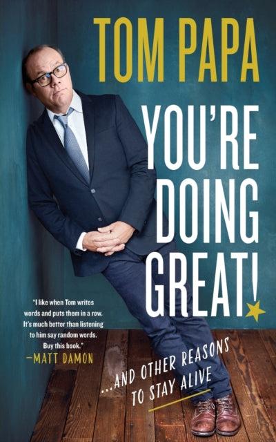 Binding: Paperback
Description: Comedian and Live from Here head writer Tom Papa author of Your Dad Stole My Rake tackles the modern condition in a heartwarming group of short essays. Tom Papa is a little worried about you. You seem stressed overworked and frankly a little mixed up.