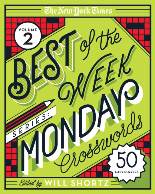 Binding: Educational And Professional
Description: Edited by Will Shortz The New York Times Best of the Week Series 2: Monday Crosswords is a new volume of our bestselling spiral - bound day - of - the - week series.